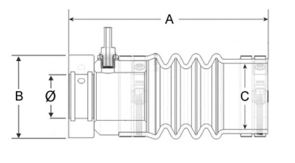Ø45/ Ø 83-86 mm PSS Akselitiiviste