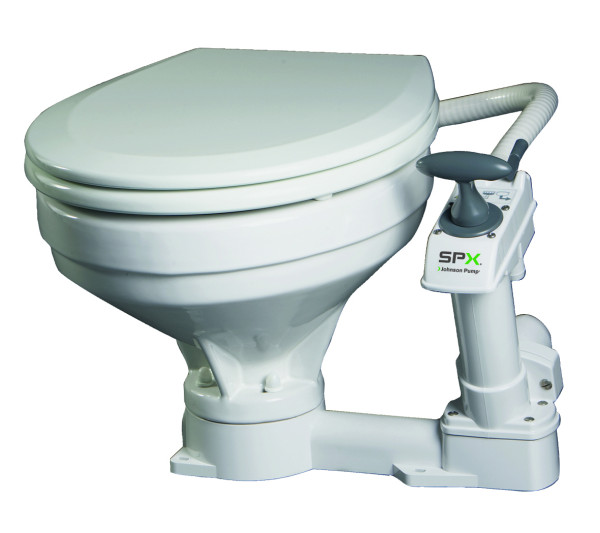 Compact WC käymälä käsipumpulla Jonson