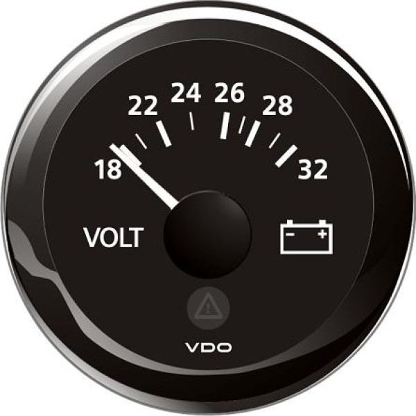 VDO Volttimittari 18-32 V Ø 52mm