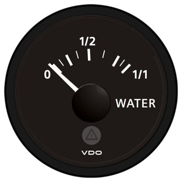 VDO Vesitankkimittari Ø52mm, puikkoanturille