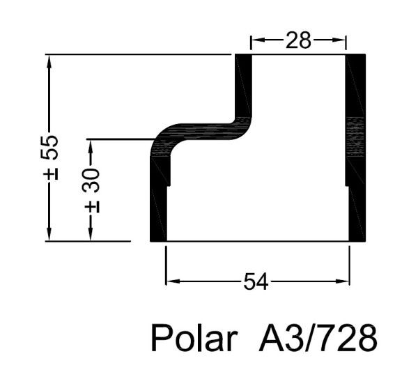 A3/728 Kumipaaty Polar lämmönvaihtimeen