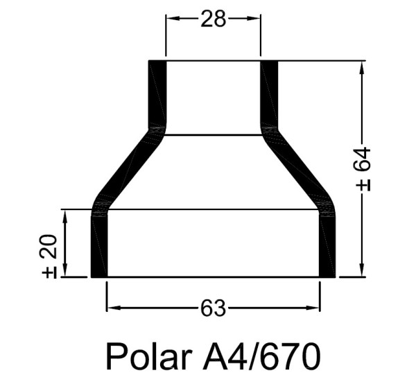 A4/670 Kumipaaty Polar lämmönvaihtimeen