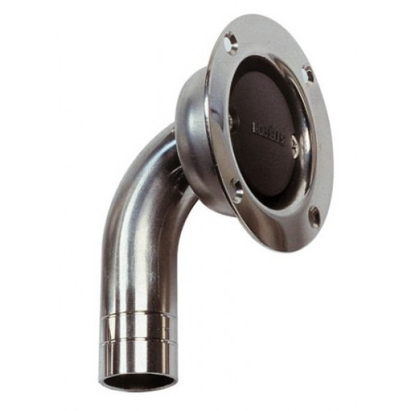 Huohotinventtiili AISI 316 Ø 16 mm, 90°-kulma