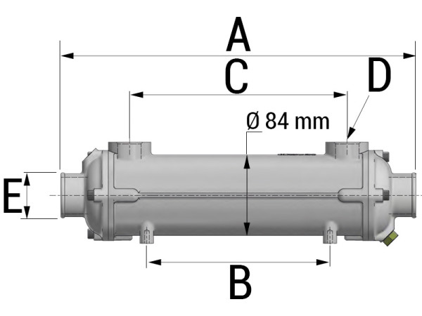 Bowman EC120 Ø32/R3/4 lämmönvaihdin