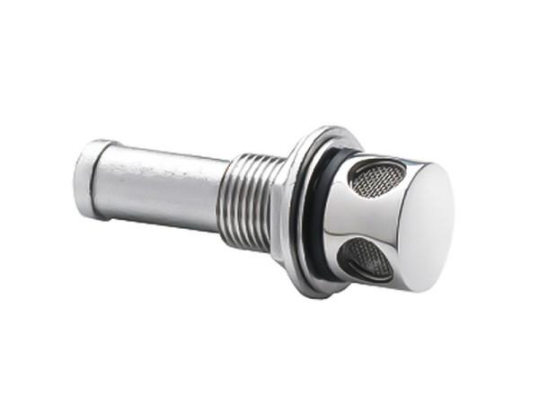 Huohotinventtiili AISI 316 Ø 16 mm, suora
