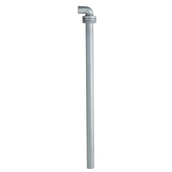 Poistoputki, L=780mm, Ø 38mm letkulle, 90°